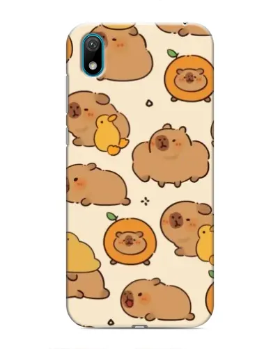 Чехол для Huawei Y6 Pro (2019)/ Y6 Prime 2019 с картинкой «Капибары с апельсинами» Чехол для Huawei Y6 Pro (2019)/ Y6 Prime 2019 с картинкой «Капибары с апельсинами»