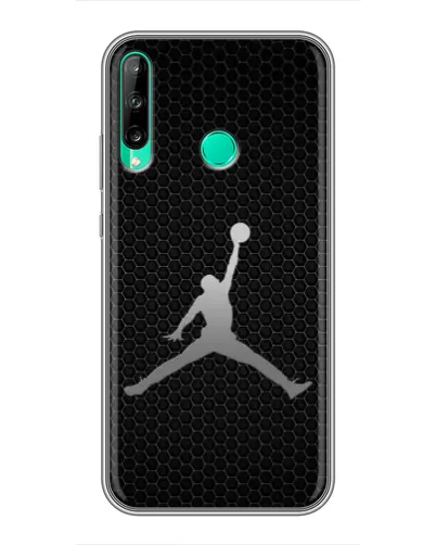 Чехол для Huawei Y6p с картинкой «Jordan Dark Carbon»