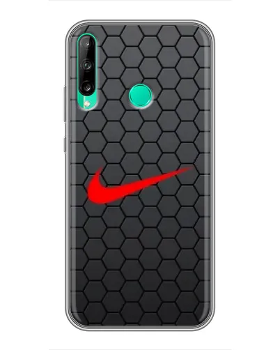 Чохол для Huawei Y6p з картинкою «Nike — карбонова сітка» Чохол для Huawei Y6p з картинкою «Nike — карбонова сітка»