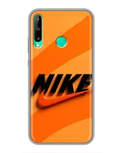 Чохол для Huawei Y6p з картинкою «Помаранчевий драйв Nike»