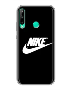 Чехол для Huawei Y6p с картинкой «Мазки краски Nike»