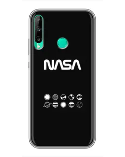 Чохол для Huawei Y6p з картинкою «NASA — технічний принт»