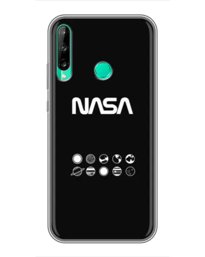 Чохол для Huawei Y6p з картинкою «NASA — технічний принт» Чохол для Huawei Y6p з картинкою «NASA — технічний принт»