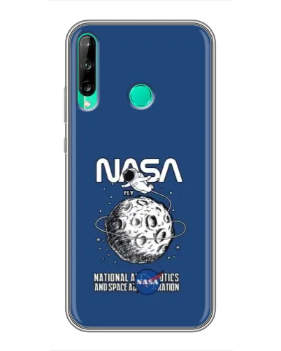 Чохол для Huawei Y6p з картинкою «NASA — місячна місія» Чохол для Huawei Y6p з картинкою «NASA — місячна місія»