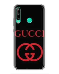 Чохол для Huawei Y6p з картинкою «Gucci — червоний логотип»