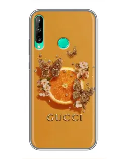 Чохол для Huawei Y6p з картинкою «Gucci — золоті метелики» Чохол для Huawei Y6p з картинкою «Gucci — золоті метелики»
