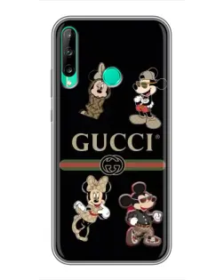 Чохол для Huawei Y6p з картинкою «Gucci — герої Disney та монограма» Чохол для Huawei Y6p з картинкою «Gucci — герої Disney та монограма»