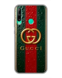 Чохол для Huawei Y6p з картинкою «Gucci — фірмова смуга та золото» Чохол для Huawei Y6p з картинкою «Gucci — фірмова смуга та золото»