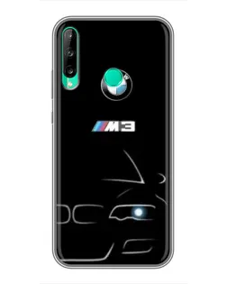 Чохол для Huawei Y6p з картинкою «Мінімалістичний принт BMW M3»