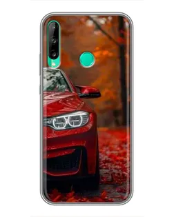 Чохол для Huawei Y6p з картинкою «Осіння BMW M4»