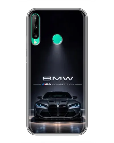 Чехол для Huawei Y6p с картинкой «BMW сквозь ночной город» Чехол для Huawei Y6p с картинкой «BMW сквозь ночной город»