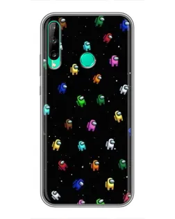Чохол для Huawei Y6p з картинкою «Екіпаж Among Us»
