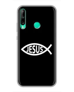 Чехол для Huawei Y6p с картинкой «Классический Jesus»