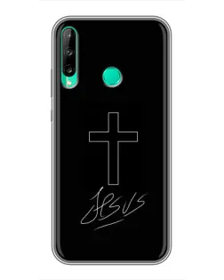 Чохол для Huawei Y6p з картинкою «Графічний хрест Jesus» Чохол для Huawei Y6p з картинкою «Графічний хрест Jesus»