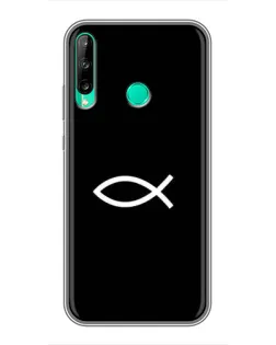 Чохол для Huawei Y6p з картинкою «Символ риби Jesus» Чохол для Huawei Y6p з картинкою «Символ риби Jesus»