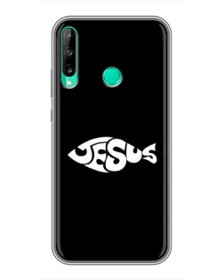 Чохол для Huawei Y6p з картинкою «Риба Jesus» Чохол для Huawei Y6p з картинкою «Риба Jesus»