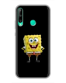 Чехол для Huawei Y6p с картинкой «Классический Губка Боб»