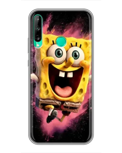 Чехол для Huawei Y6p с картинкой «Взрывной Спанч Боб»