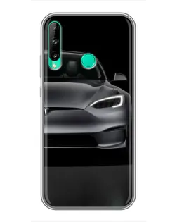 Чохол для Huawei Y6p з картинкою «Tesla Model S Look»