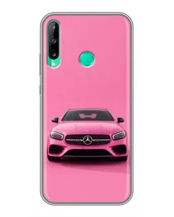 Чехол для Huawei Y6p с картинкой «Розовый Mercedes AMG» Чехол для Huawei Y6p с картинкой «Розовый Mercedes AMG»