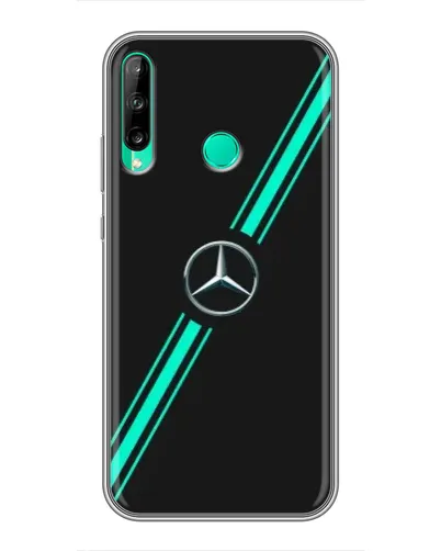 Чехол для Huawei Y6p с картинкой «Спортивные линии Mercedes» Чехол для Huawei Y6p с картинкой «Спортивные линии Mercedes»