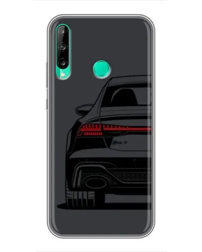Чехол для Huawei Y6p с картинкой «Задняя часть Audi — арт»