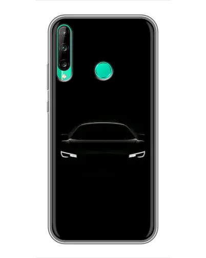Чехол для Huawei Y6p с картинкой «Взгляд Audi в темноте»
