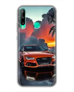 Чохол для Huawei Y6p з картинкою «Audi — захід сонця» Чохол для Huawei Y6p з картинкою «Audi — захід сонця»