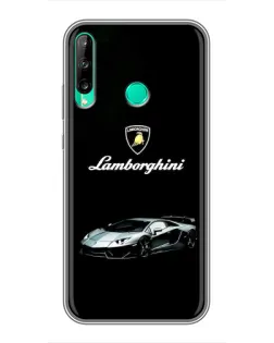 Чохол для Huawei Y6p з картинкою «Логотип Lamborghini класика»