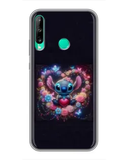 Чохол для Huawei Y6p з картинкою «Stitch у квітах» Чохол для Huawei Y6p з картинкою «Stitch у квітах»