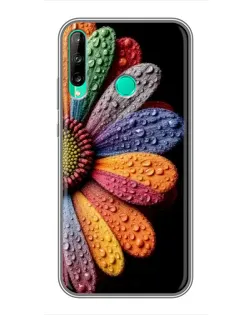 Чохол для Huawei Y6p з картинкою «Райдужна квітка»