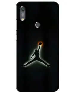 Чохол для Huawei Y6s з картинкою «Jordan Gradient Logo»