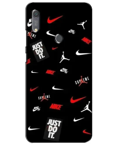 Чехол для Huawei Y6s с картинкой «Nike Mix Pattern»