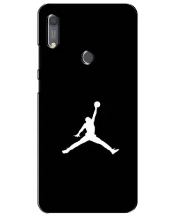 Чехол для Huawei Y6s с картинкой «Jordan Silhouette»
