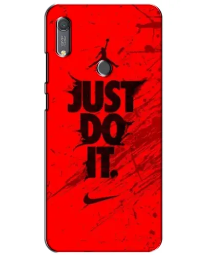 Чехол для Huawei Y6s с картинкой «Nike Just Do It»