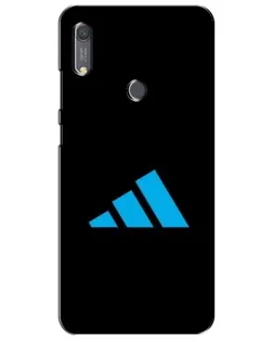 Чохол для Huawei Y6s з картинкою «Adidas Cyan Logo»