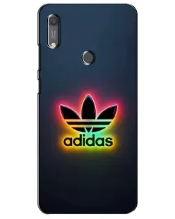 Чохол для Huawei Y6s з картинкою «Неоновий Adidas»