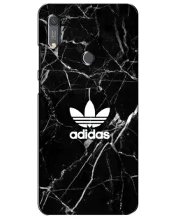 Чохол для Huawei Y6s з картинкою «Білий мармур Adidas»