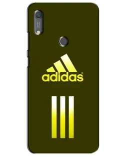 Чохол для Huawei Y6s з картинкою «Оливковий градієнт Adidas»