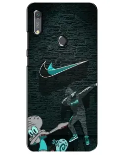 Чохол для Huawei Y6s з картинкою «Спортивний арт Nike»