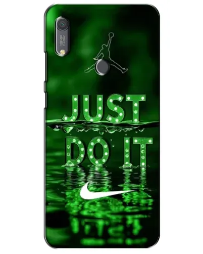 Чохол для Huawei Y6s з картинкою «Зелений неоновий Nike» Чохол для Huawei Y6s з картинкою «Зелений неоновий Nike»