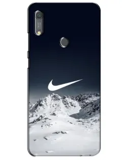 Чохол для Huawei Y6s з картинкою «Nike — зимові гори»