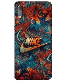 Чохол для Huawei Y6s з картинкою «Nike в абстракції»