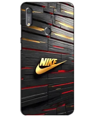 Чохол для Huawei Y6s з картинкою «Золотий Nike на металі» Чохол для Huawei Y6s з картинкою «Золотий Nike на металі»