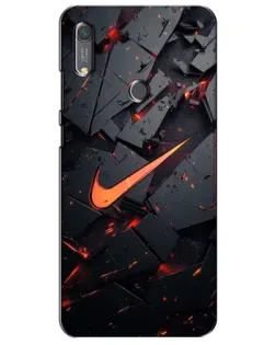 Чохол для Huawei Y6s з картинкою «Nike — ефект розломів»