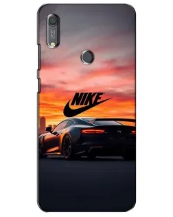 Чохол для Huawei Y6s з картинкою «Nike та суперкар»