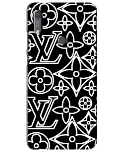 Чохол для Huawei Y6s з картинкою «Чорно-білий візерунок LV» Чохол для Huawei Y6s з картинкою «Чорно-білий візерунок LV»