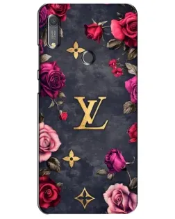 Чохол для Huawei Y6s з картинкою «Квітковий Louis Vuitton»