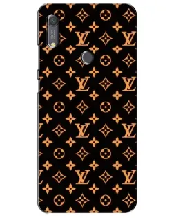 Чохол для Huawei Y6s з картинкою «Золота монограма LV»