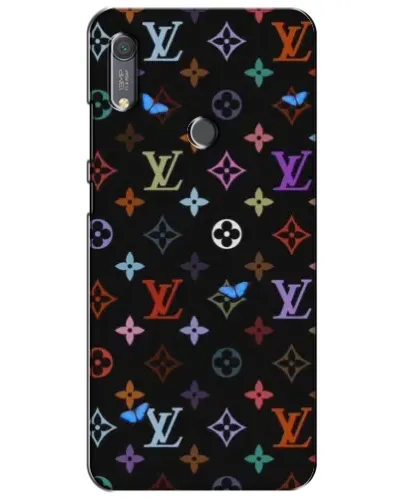 Чохол для Huawei Y6s з картинкою «Кольорова монограма LV» Чохол для Huawei Y6s з картинкою «Кольорова монограма LV»